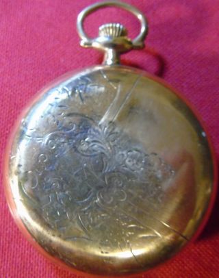 Atique Pocket Watch Illinois Getty Movement?17 Jewel,  Le Bron on dial, .  Running. 3