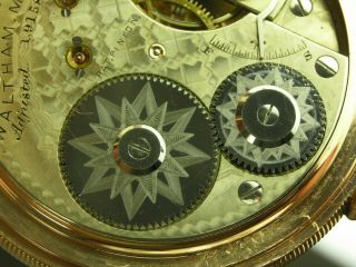 Antique 16s Waltham model 1872 AM Grade 15 jewel pocket watch. 11