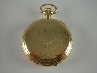 Antique 16s Waltham model 1872 AM Grade 15 jewel pocket watch. 4