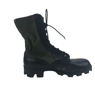Vintage 1968 Vietnam Jungle Combat Boots Men ' s Size 6 Tropical Spike Protective 5