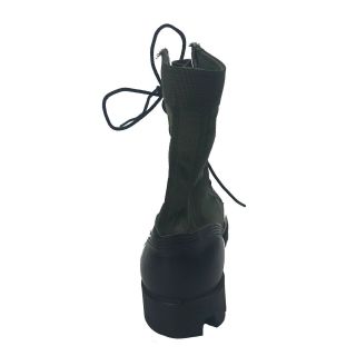 Vintage 1968 Vietnam Jungle Combat Boots Men ' s Size 6 Tropical Spike Protective 6