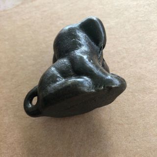 ANTIQUE ART DECO SPENCER CAST IRON DOG PAPERWEIGHT STATUE TOY PUPPY 6