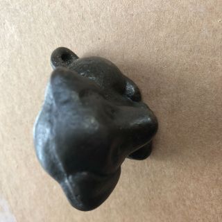 ANTIQUE ART DECO SPENCER CAST IRON DOG PAPERWEIGHT STATUE TOY PUPPY 7