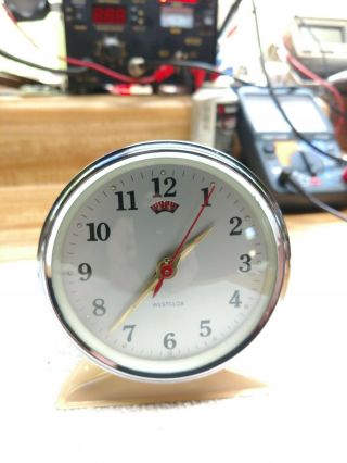 Vintage Westclox Alarm Clock - Running Serviced
