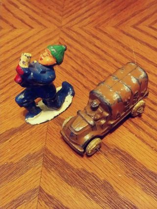 Barclay/Manoil Toy Soldiers Vehicles Horseman 8