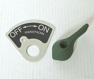 Ignition Switch Lever,  On Off Plate Military Jeep M151 M38 M38a1 M37
