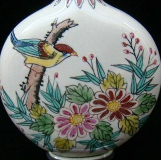 Collectible 100 Handmade Painting Brass Cloisonne Snuff Bottles Flower bird 2