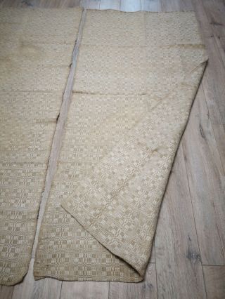 Two Homespun Heavy Hemp Runners/textile 82x186cm 19thc Storage Notused