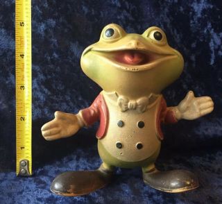 Vintage 1948 Ed Mcconnell Rempel Froggy The Gremlin Rubber Squeak Toy 5” Ghoul