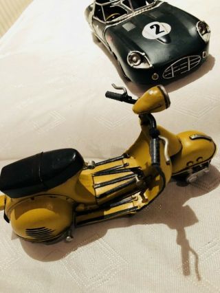 Hand Made Antique Motorcycle Vespa  2