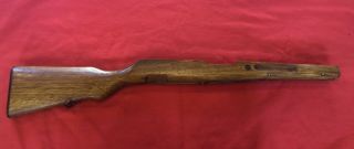 Chinese Sks Rifle Stock Spike Bayonet 7.  62 X 39 Wood