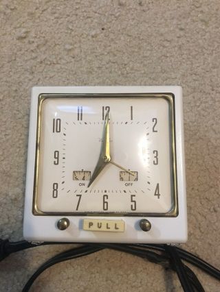 Antique Vintage Westclox Timer Clock Model Ts - 1 Made In U.  S.  A.