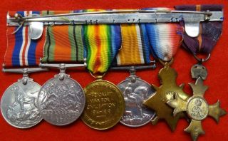 OBE MEDAL GROUP,  PHOTOS & PAPERS - RN,  RAFVR,  RNMWS - SERVICE:1897 - 1955 - FM114 3