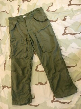 Us Army Pilot Flight Suit Trousers Hot Weather Fr Nylon Og 106 Nsn 8415 - 935 - 4889