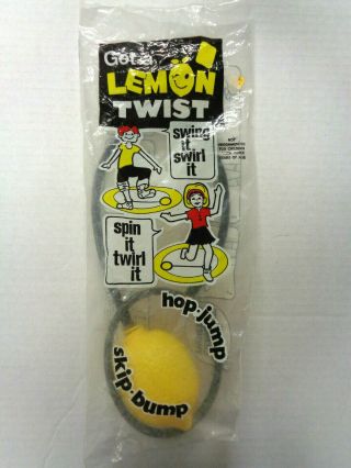 Vintage 1975 Chemtoy Lemon Twist Toy Nos Nip Hop Jump Skip Bump 70 
