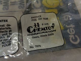 Vintage 1975 Chemtoy Lemon Twist Toy NOS NIP Hop Jump Skip Bump 70 ' s 7