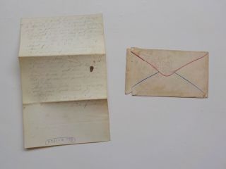 Civil War Letter 1864 Lost Foot At Battle Of Gettysburg Been To Dixie Lost Arm N 2