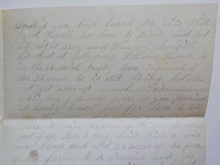 Civil War Letter 1864 Lost Foot At Battle Of Gettysburg Been To Dixie Lost Arm N 6