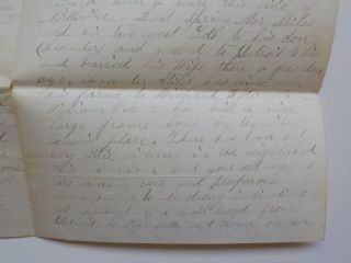 Civil War Letter 1864 Lost Foot At Battle Of Gettysburg Been To Dixie Lost Arm N 7