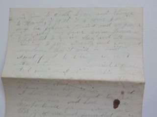 Civil War Letter 1864 Lost Foot At Battle Of Gettysburg Been To Dixie Lost Arm N 8