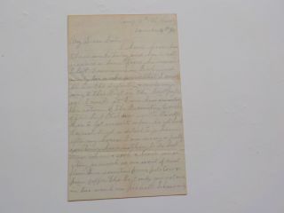 Civil War Confederate Letter 1864 Chambliss Brigade 10th Virginia Cavalry Vtg Nr