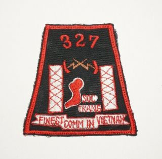 327th Signal Battalion Us Army Vietnam Theater Made Pocket Patch P9421