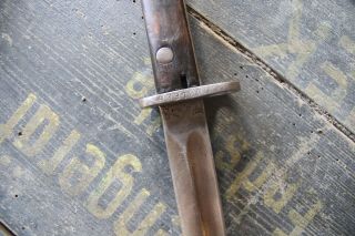 POLISH ARMY BAYONET PERKUN WARSZAWA WZ.  28,  M28 WITH SCABBARD, 6