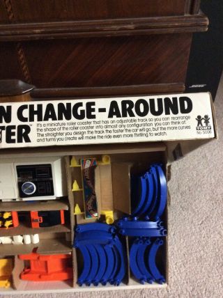 Vintage The Up Down Change Around Roller Coaster Tomy Toy No.  5006 Complete 4