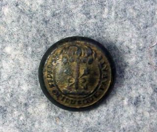 Antique Civil War Confederate South Carolina Cuff Button