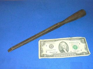 Vintage Or Antique 3/8” Timber Framing Slick - Socket Mortise Chisel