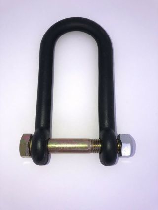 (1) 2.  5” AIRLIFT BUMPER CLEVIS SHACKLE FOR MILITARY HUMVEE M998 HMMWV M1038 2