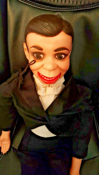 Vintage Charlie McCarthy Ventriloquist Doll 1977 Juro Novelty Co. 2