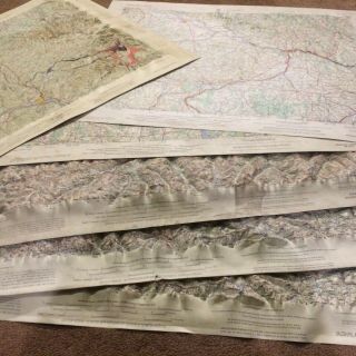 10th special forces group green beret sog 3D maps and operational maps Germany 7
