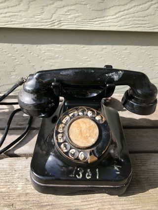 Vintage Nec Phone - Rotary Dial - Rare - Telephone - See Photos