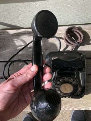 Vintage NEC Phone - Rotary Dial - Rare - Telephone - See Photos 5