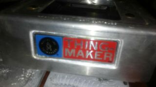 1964 Mattel Thing Maker Machine & 9 Molds,  CREEPY CRAWLERS 6