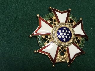 Vietnam War Era American Legion of Merit Chief Commander Breast Star/Medal/Award 2
