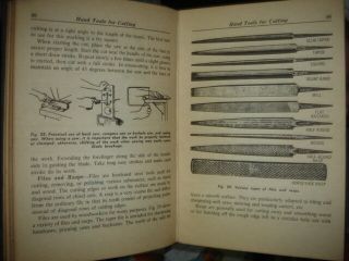 INDIA RARE - AUDELS WORKSHOP & TOOL HANDY BOOK BY EDWIN P.  ANDERSON PAGES 448 5