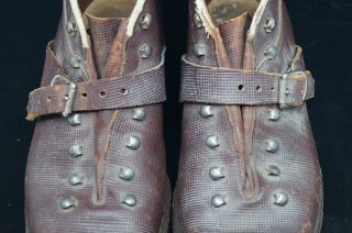 WW2 German Jager Mountain Troops Ski Boots 5