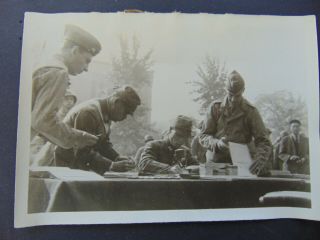 c.  1945 WWII PHOTOGRAPHS of JAPANESE FORMAL SURRENDER NORTH CHINA 5