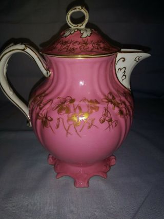 Cauldon Ware B.  B.  B.  Moore & Co.  England Teapot