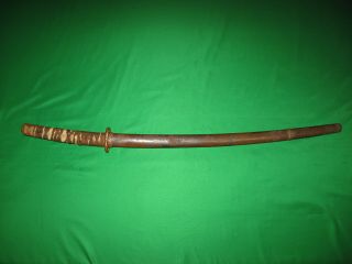 Japanese WW2 Army Sword Signed Tang for Restoration 12
