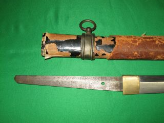 Japanese WW2 Sword Signed Tang for Restoration 4