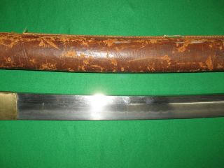 Japanese WW2 Sword Signed Tang for Restoration 5