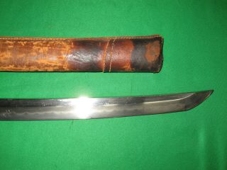 Japanese WW2 Sword Signed Tang for Restoration 7