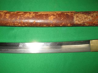 Japanese WW2 Sword Signed Tang for Restoration 9
