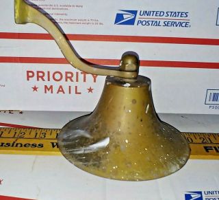 Vintage Brass Maritime Nautical 12 Bells Ships Bell