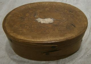 Antique Shaker Small Oval 1850 