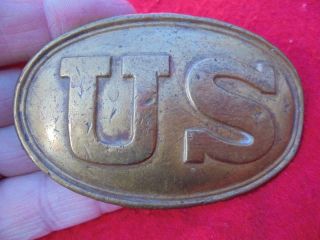 Rare Civil War Us Belt Buckle,  Wilkinson Marked T.  J.  Sheppard Marked