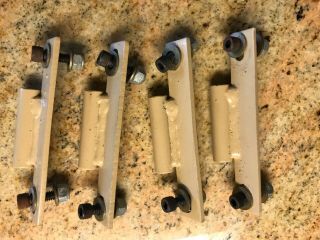 Humvee M998 Set Of 4 Door Hinge Set (hard And Soft Doors) Desert Tan Pn 12338650